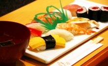 ちょうどE級グルメ（その4）午後2時30分スタートのランチ！ソラリア地下「ひょうたん寿司」の「ジャンボ定食」900円！