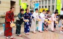 夕涼みへGO！天神と博多駅で「福岡打ち水大作戦」！