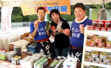 「福島もも祭り」福岡の天神中央公園で開催中！「東北応援物産展　福幸祭」18日（日）まで