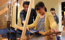 森山絣工房と仲間たち展　アクロス福岡　匠ギャラリーで開催中！