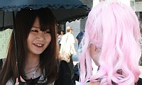コスプレで突撃取材・・シンガーソングライターを目指すスミカさん