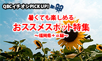 【動画】＜QBCイチオシPICK UP!＞vol.2 夏休みのお出かけに！暑くても楽しめるおススメスポット特集　～福岡県＋α編～