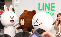 LINE Fukuoka 「ファンミーティング」で、ＭＯＯＮと記念写真撮ってきました！