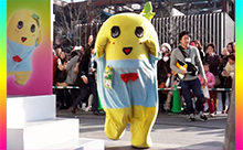 【動画】ふなっしー博多初上陸！トークショーに1万人が熱狂