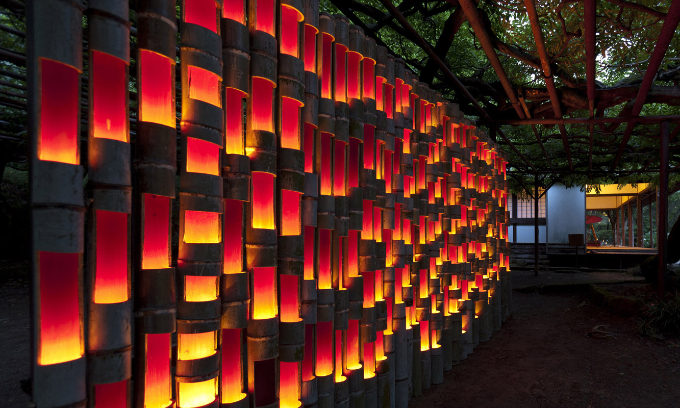 武雄の御船山楽園で、夏の夜をロマンティックに♪