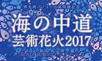 福岡の花火が変わる！？花火と音楽のマリアージュ「海の中道 芸術花火2017」開催！！チケット好評発売中