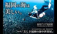 福岡の海の美しさに魅せられる写真展『美しき福岡の海中世界展』8月31日～9月5日 福岡アジア美術館にて開催