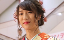 きらめきウーマン86　 いちごプリンセス2018・応援団賞の山下愛未さん