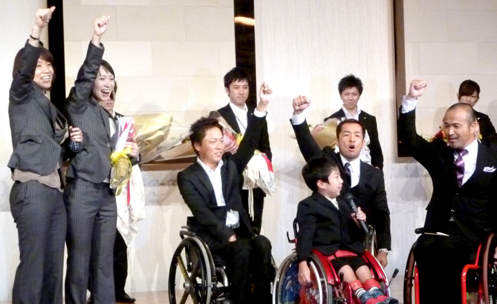 2012ロンドンパラリンピック壮行会From Fukuoka